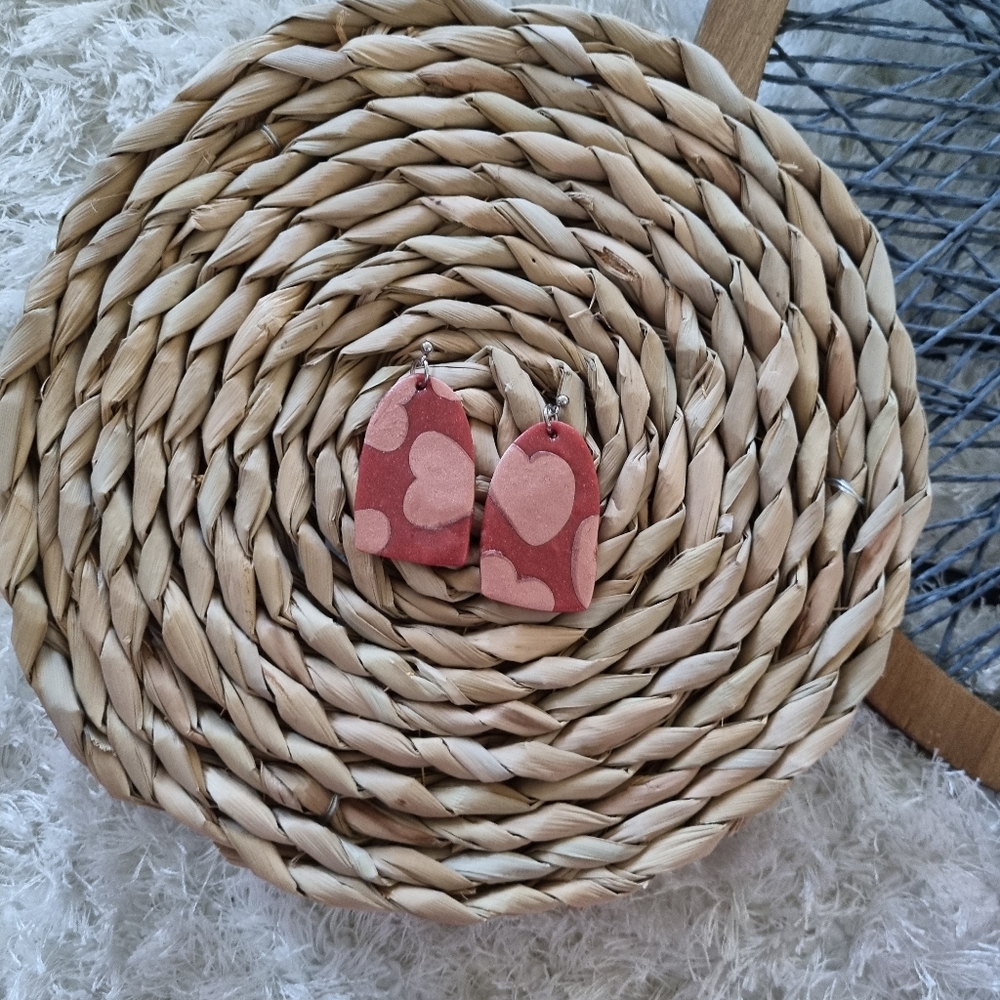 Heart Pattern Earrings